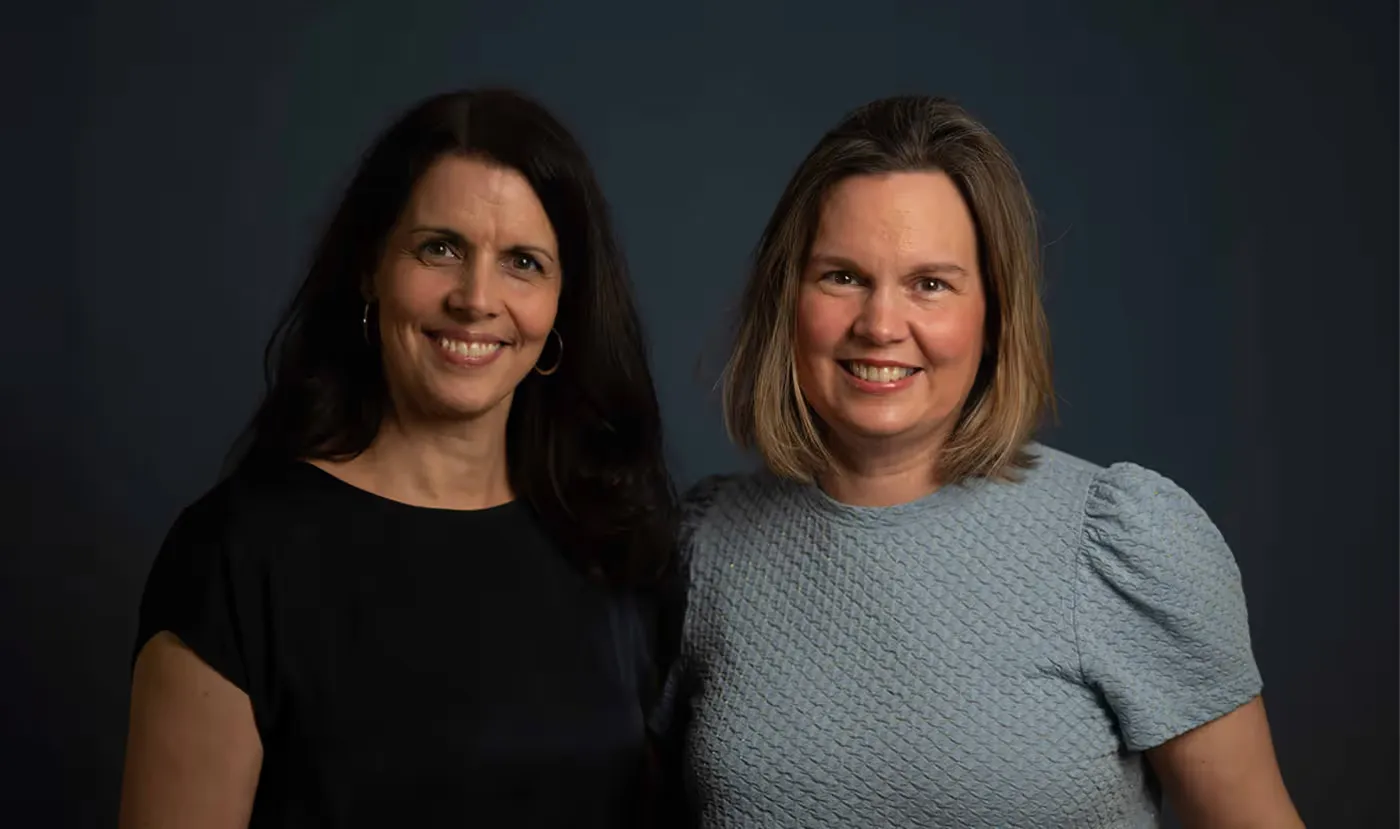 Unsere Designerinnen Christina und Verena